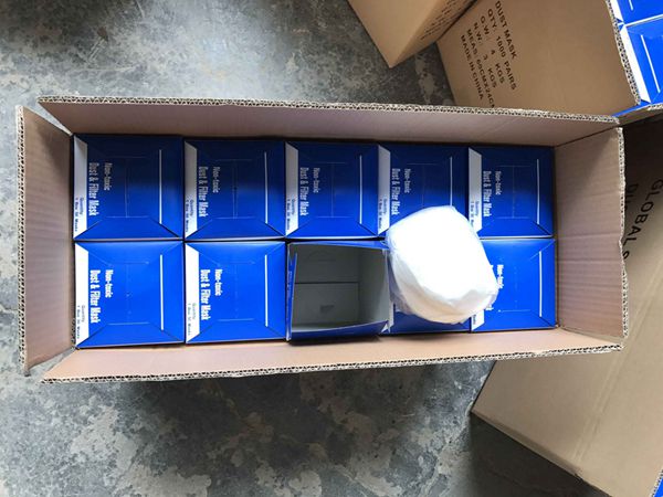 3D 2 - Active Carbon FFP1/2 Disposable Moulded Conical Dust Masks CR243