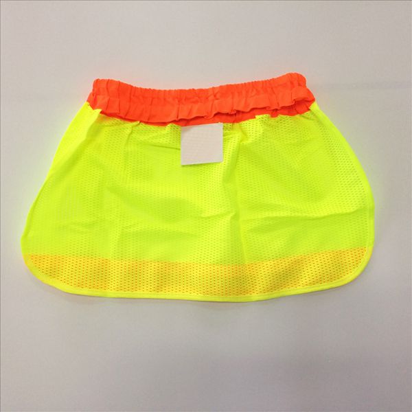 BH212 4 - High Visibility Mesh Safety Sun Cover For Helmet BH212