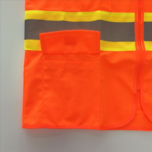 BH225 10 5 - ANSI High Visibility Safety Traffic Reflective Vest BH225-10