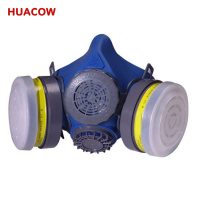 Double Filter Chemical Half Mask Reusable Respirators CR336
