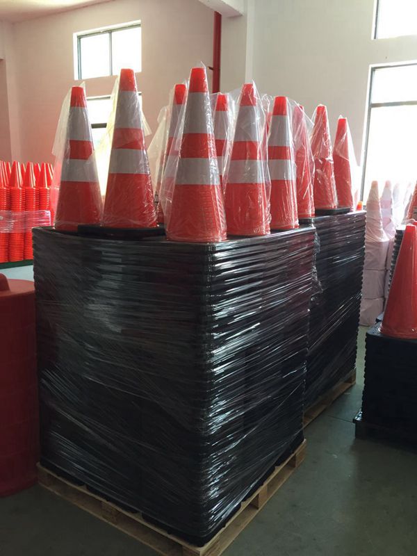 TC 6 - 45cm Road Warning PVC Traffic Cone TC314