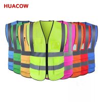 China Multi Pockets High Visibility Safety Vests BH2562