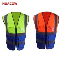 China Multi Pockets High Visibility Safety Vests BH2564