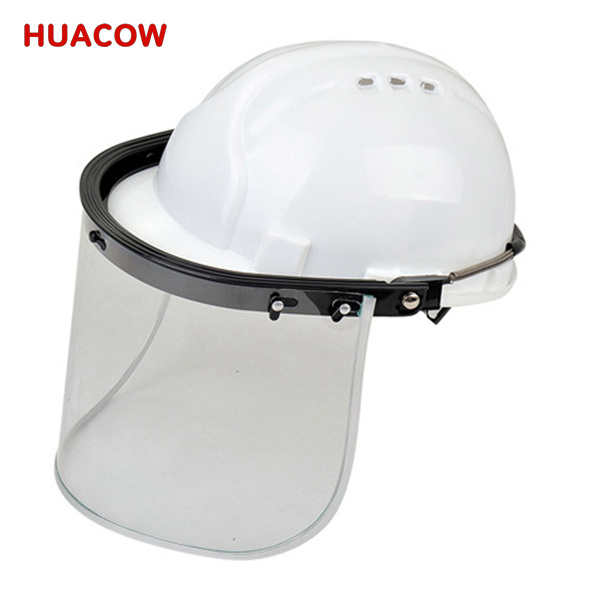 Hard Hats with Face Shield Visor Kits Factory CH6223 – HUACOW Safety